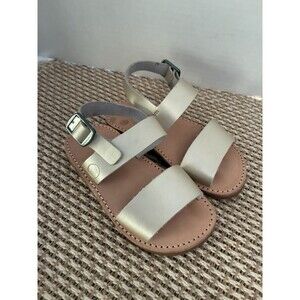 Freshly Picked Citron Sanibel Sandal Gold, Size 7 kids Toddler